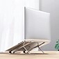 OTM Essentials 11.85" x 2.26" Aluminum Adjustable Laptop Stand, Silver (OB-A2E)