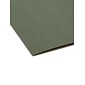 Smead Hanging File Folders, Letter Size, Standard Green, 25/Box (64010)