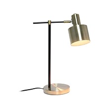 Lalia Home Studio Loft Table Lamp, Antique Brass/Black (LHT-4001-AB)