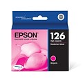 Epson T126 Magenta High Yield Ink Cartridge   (T126320)