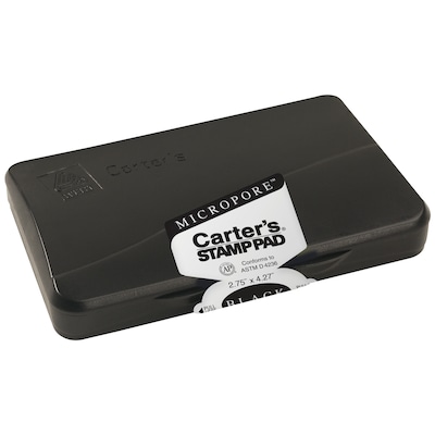Carters Stamp Pads, Black Ink (AVE21281)