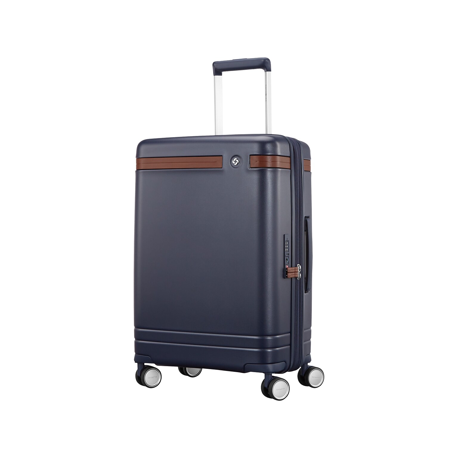 Samsonite Virtuosa 23 Hardside Carry-On Suitcase, 4-Wheeled Spinner, TSA Checkpoint Friendly, Navy (149176-1596)