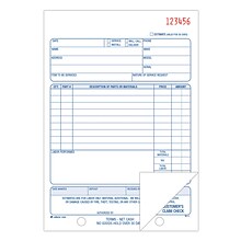 TOPS™ Repair Order Book, 2-Part, 50 Sheets/Book (D5084)