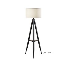 Adesso Warren 61.5 Metal Floor Lamp with Drum Shade (6007-01)