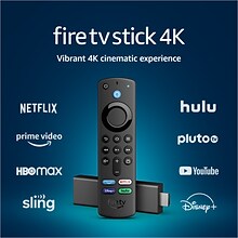 Amazon Fire TV Stick 4K Streaming Media Player, Black (B08XVYZ1Y5)