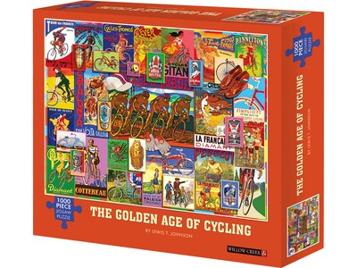 Willow Creek Golden Age Of Cycling 1000-Piece Jigsaw Puzzle (49175)
