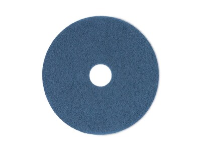 Premiere® Floor Pads, Scrubbing, 17 Diameter, Blue