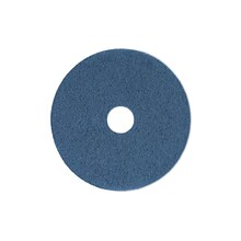 Premiere® Floor Pads, Scrubbing, 17 Diameter, Blue