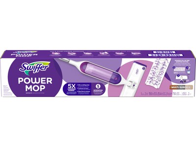 Swiffer PowerMop Starter Kit, Fresh Scent (07242)