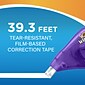 BIC Wite-Out Correction Tape, White, 4/Pack (50589)