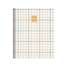 2024-2025 TF Publishing Graph Paper 6.5 x 8 Academic Monthly Planner, Paperboard Cover, Multicolor