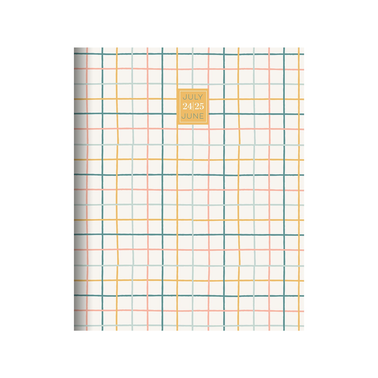 2024-2025 TF Publishing Graph Paper 6.5 x 8 Academic Monthly Planner, Paperboard Cover, Multicolor (AY25-4206)