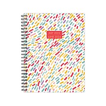 2023-2024 Willow Creek Dainty Dotted 8.5 x 11 Academic Weekly & Monthly Planner, Paperboard Cover,