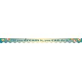 Barker Creek Splash of Color You Can Do It Dbl-Sided Scalloped Edge Border, 39 x 2.25, 13/Pack