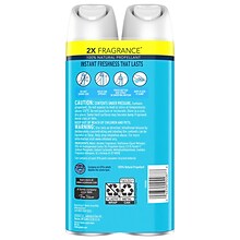 Glade Air Freshener Aerosol, Aqua Waves Scent, 8.3 Oz., 2/Pack (357471)