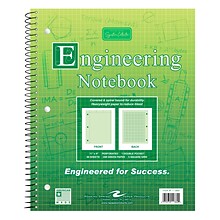 Roaring Spring Paper Products Signature 1-Subject Professional Notebooks, 8.5 x 11, Graph Ruled, 8