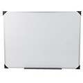 Mind Reader Dry-Erase Whiteboard Wall Mount With Eraser Marker Shelf, 36 x 48 (OFFBOARD-WHT)