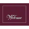 Medical Arts Press® Distinguished Expressions Note Cards; Welcome, Personalized