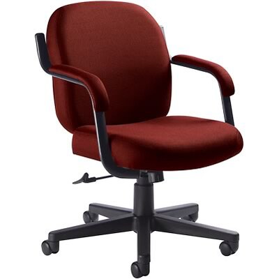 Global® Manager Low-Back S Support Chair; Burgundy