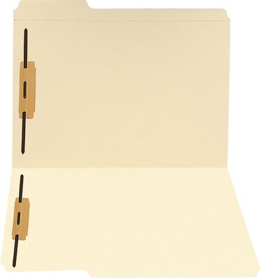Medical Arts Press® 3-Tab File Folders, 2-Fasteners, Letter, Manila, 250/Bx (31445B)
