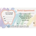 Medical Arts Press® Dual-Imprint Peel-Off Sticker Appointment Cards; Standard, Scribbles