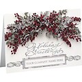 Holiday Expressions® Holiday Cards; Vibrant Swag, Gummed Envelopes