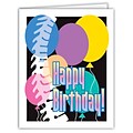 Medical Arts Press® Chiropractic Birthday Cards; Spine & Balloons, Personalized
