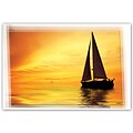 Medical Arts Press® Standard 4x6 Postcards; Boat, Sunset