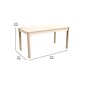 Flash Furniture Bright Beginnings Hercules Rectangular Table, 47.25" x 23.5", Beech (MK-ME088012-GG)