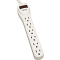 Tripp Lite® 6-Outlet Surge Protector; Gray, 2-ft. Cord, 180 Joules