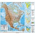 North America Physical Wall Map