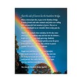 Rainbow Bridge Sympathy Card Inserts