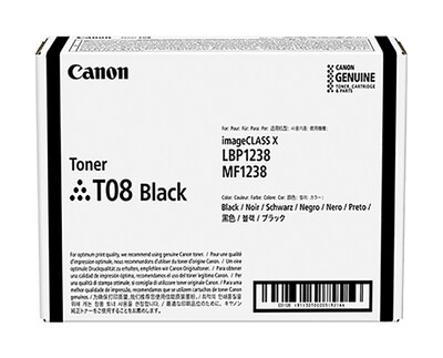 Canon T08 Black Toner Cartridge (3010C005AA)