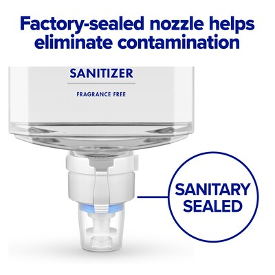 PURELL® Healthcare Advanced Gel Hand Sanitizer Refill for ES6 Dispenser, 1200 mL., 2/CT (6463-02)