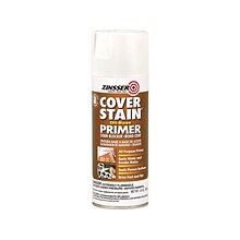 Zinsser Cover Stain Oil-Based Spray Primer, White, 13 Oz., 6/Carton (3608)