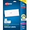 Avery Easy Peel Laser Address Labels, 1 x 2-5/8, White, 30 Labels/Sheet, 25 Sheets/Pack   (5260)
