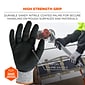 Ergodyne ProFlex 7031 Nitrile Coated Cut-Resistant Gloves, Large, A3 Cut Level, Gray, 144 Pairs (17884)