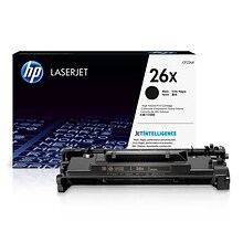 HP 26X Black High Yield Toner Cartridge (CF226X),   print up to 9000 pages