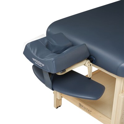 Master Massage Laguna Stationary Massage Table, 31, Navy Blue (46559)
