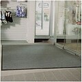 Crown® Needle-Rib™ Scraper/Wiper Entrance Mat; 4x6, Polypropylene, Charcoal