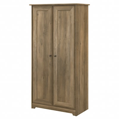 Bush Furniture Cabot 61.14 Storage Cabinet with 4 Shelves, Reclaimed Pine (WC31599)