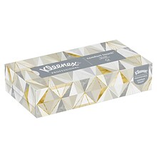 Kleenex Professional Standard Facial Tissue, 2-ply, White, 125 Tissues/Box (21606)