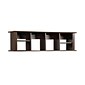 Prepac™ Wall Mounted Desk Hutch, 48" x 11.5", Espresso (EHD-1348)
