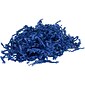 JAM Paper® Colored Crinkle Cut Shred Tissue Paper, 2 oz, Presidential Blue, Sold Individually (1192469)