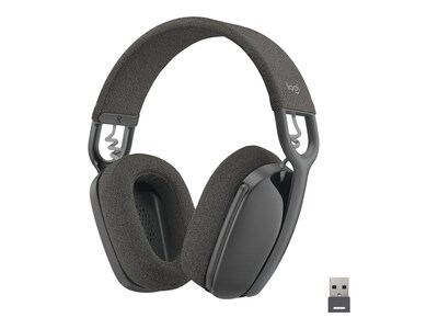 Logitech Zone Vibe 125 Noise Canceling Bluetooth Stereo Over-the-Ear Headset, USB, MS Certified (981