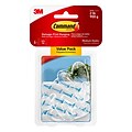 Command™ Medium Hooks Value Pack, Clear, 6 Hooks (17091CLR-6ES)