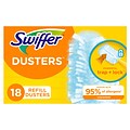 Swiffer Dusters Cloth Refills, Blue, 18/Box (99036)