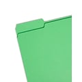 Smead File Folder, 1/3-Cut Tab, Letter Size, Assorted Colors, 100/Box, (11943)