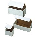 10Lx4Wx4D(H) white corrugated mailer