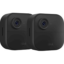 Blink Outdoor 4 Wireless 2-Camera Smart Security Camera System, Black (B0B1N6B8QT)